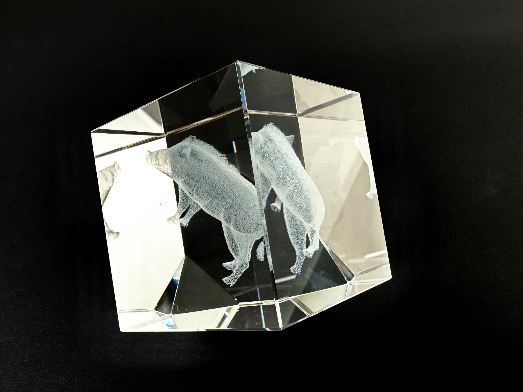 Tutte le decorazioni: 3D Laser Art Kristall Wildschwein – Nuovo e nell'imballaggio originale da Steinen venduto da SputnikSweetheart 2