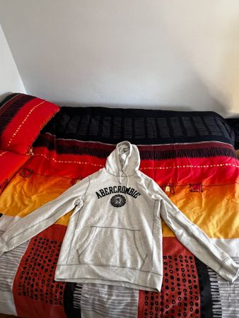 Abercrombie & Fitch Hoodie – Weiss - Grösse L