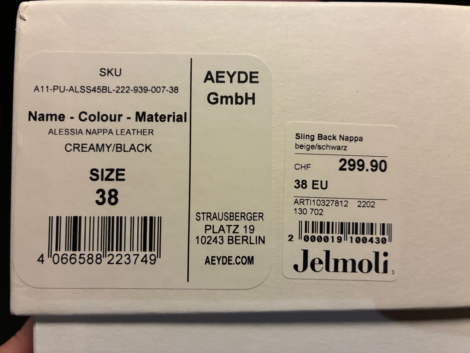Aeyde Scarpe da donna: Aeyde Alessia Leder Slingback Pumps – Usato da Dübendorf venduto da streamlining 6