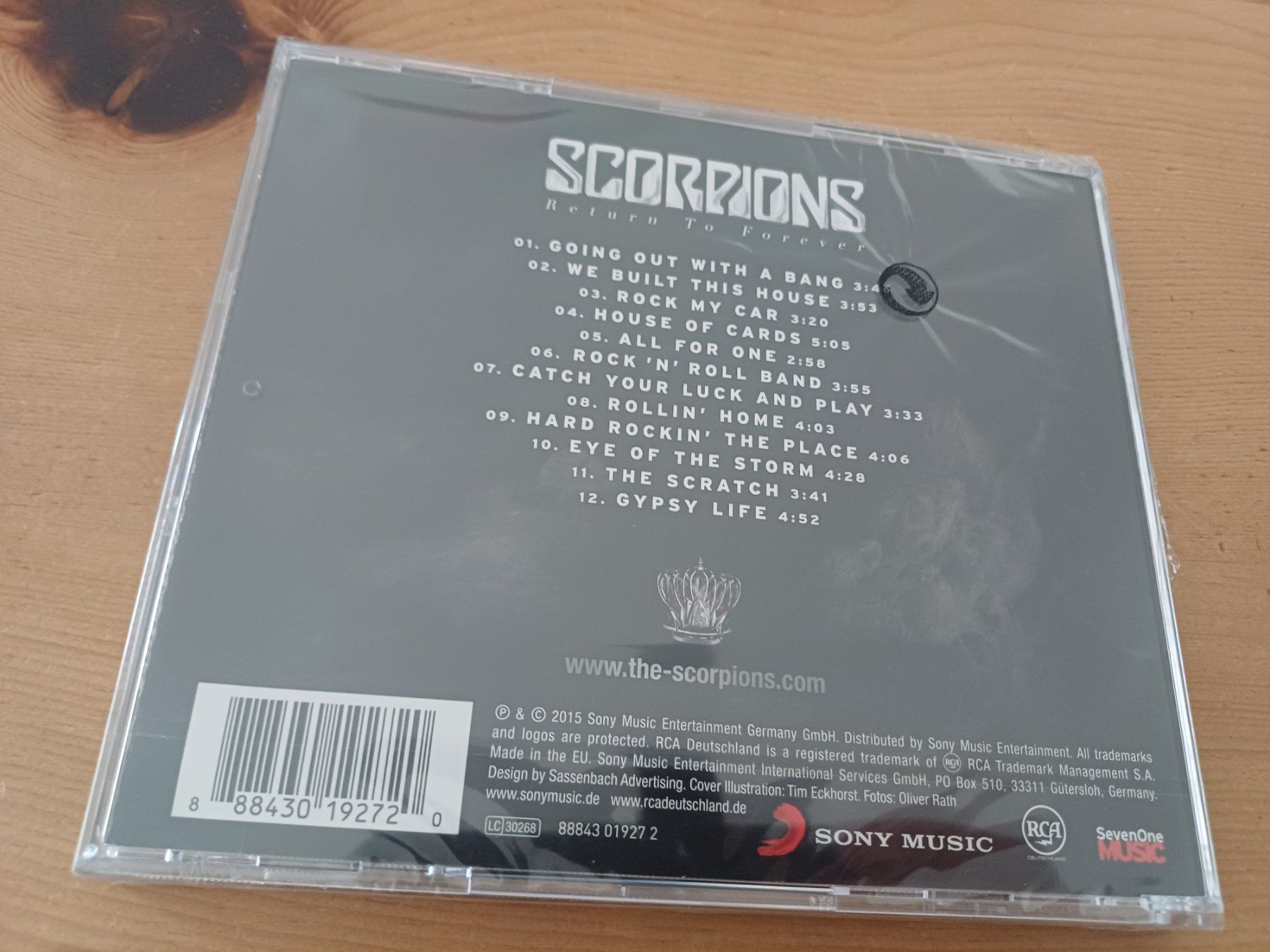 CDs: Scorpions: Return To Forever (neu) – D'occasion à Jona par Rreto71 2