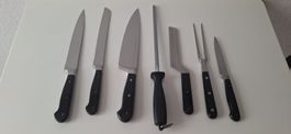 Kitchen Knife Set 7 Pieces Wüsthof Good Condition