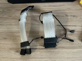 24-Pin & Dual 8-Pin RGB Mainboard GPU Extension Kabel Set