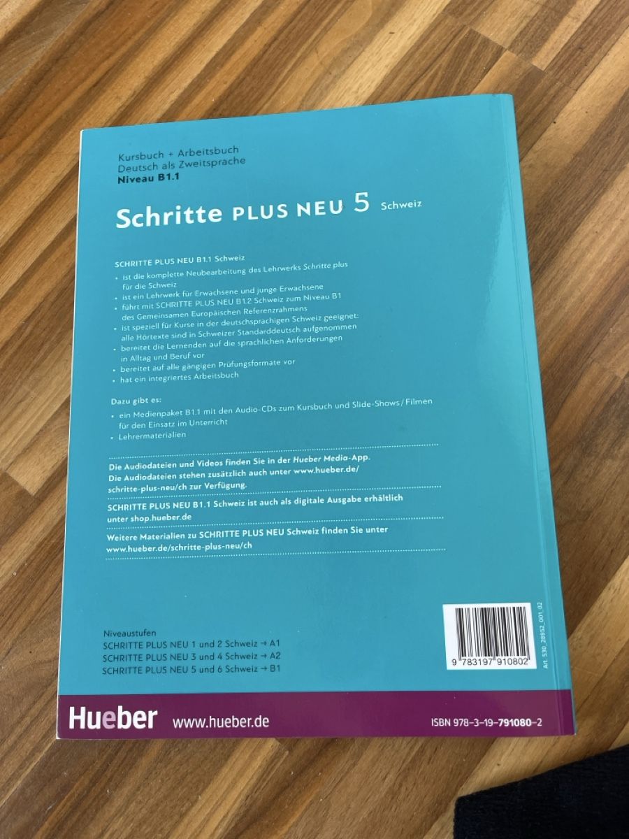 Libri: Schritte Plus 5 B1.1 Kurs und Arbeitsbuch – Nuovo (secondo la descrizione) da Killwangen venduto da florianschneider6789 1