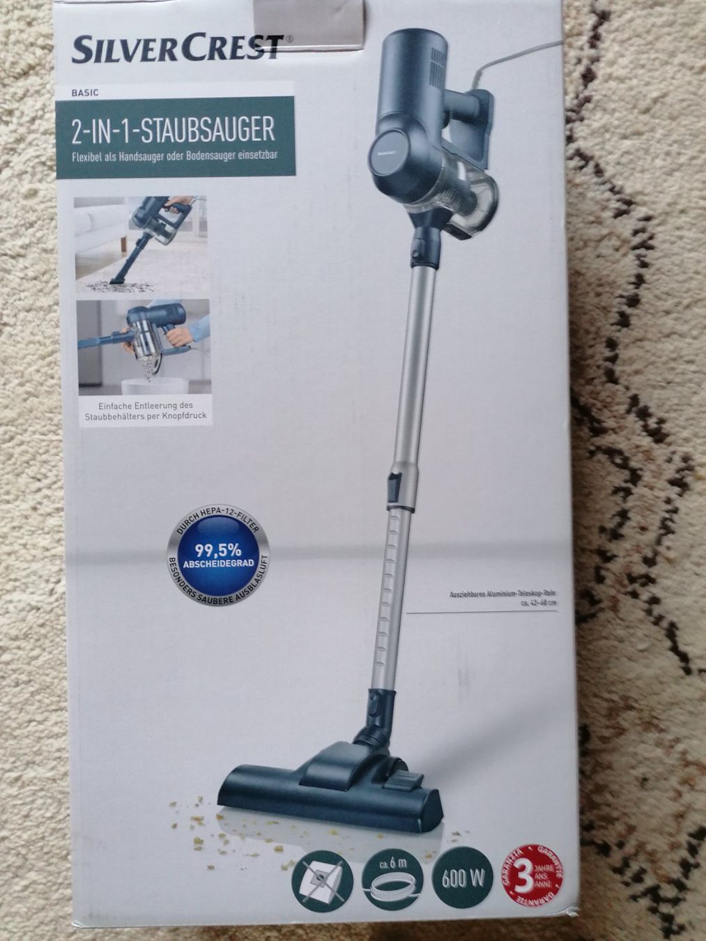 SilverCrest Staubsauger & Zubehör: Staubsauger ++neuwertig++ – Neu (gemäss Beschreibung) aus Aeugst am Albis von Stevens4 7