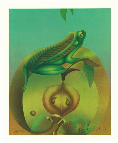 Grafiken & Lithographien: Haselwanger, Bernd SERIGRAPHIE SIGNIERT NUMMERIERT – Gebraucht aus Gersau von kunst-online