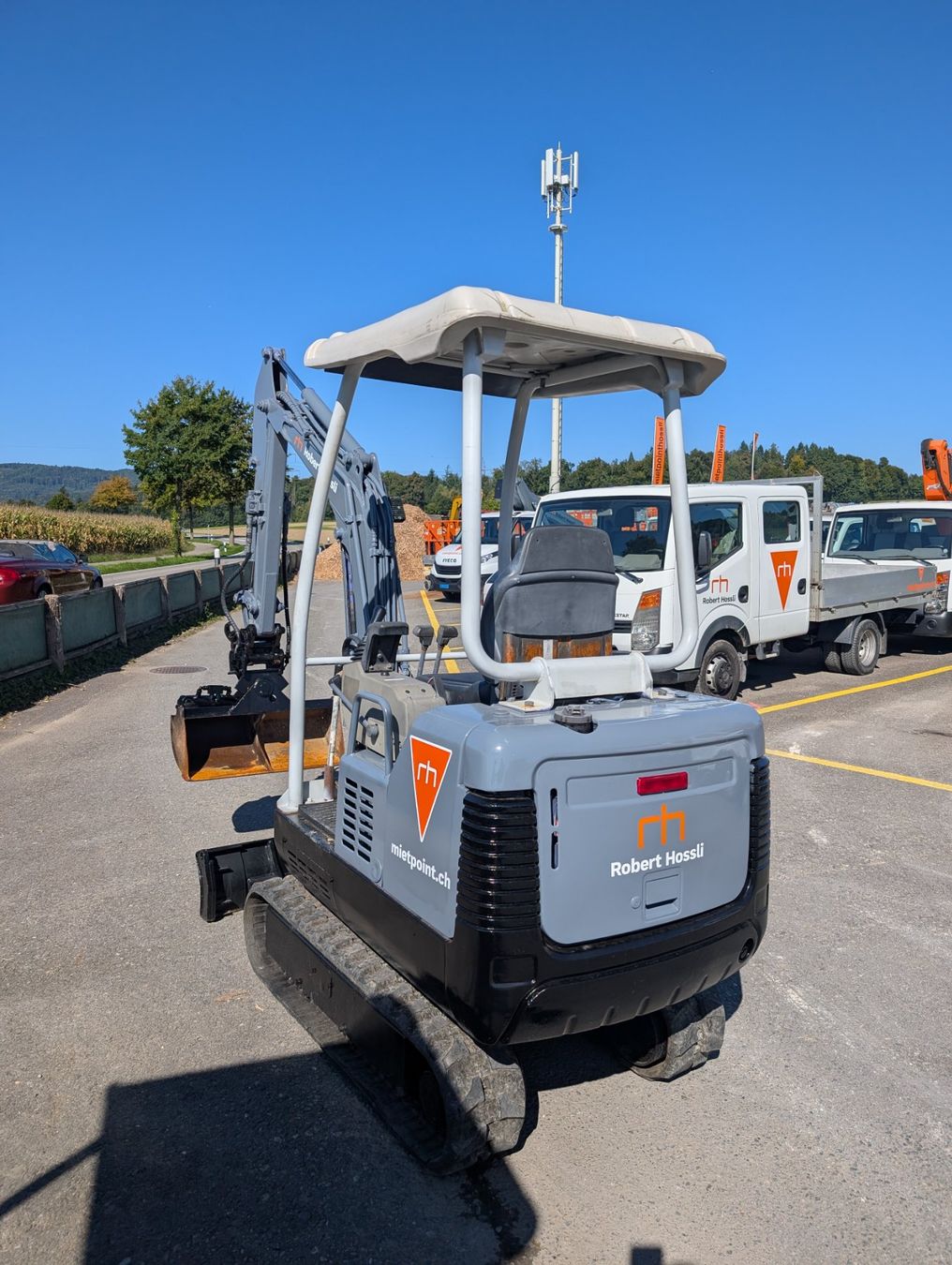 Takeuchi Excavateurs: Bagger Takeuchi 1.5t – D'occasion à Scherz par Mietpoint_Hossli 3