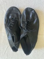 Dance shoes leather black size 38 used