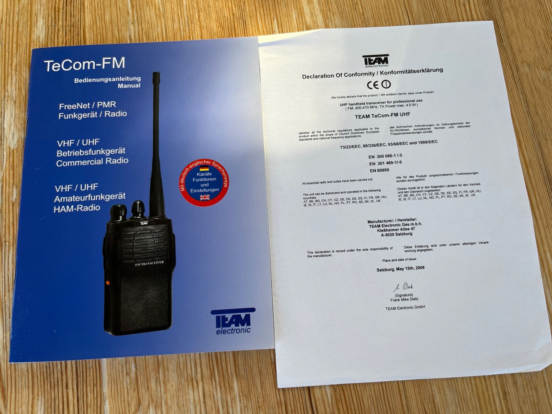 Technique de radiocom: Funkgerät IM-400 – D'occasion à Brittnau par Mausi50 3
