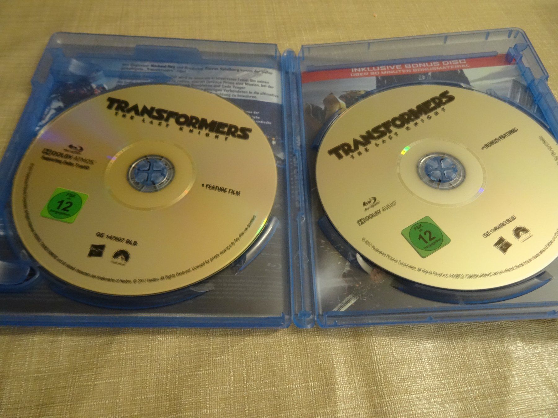 Tutti i DVDs: Transformers: The Last Knight, Blu-ray – Usato da Olten venduto da Disc-Verkauf 1
