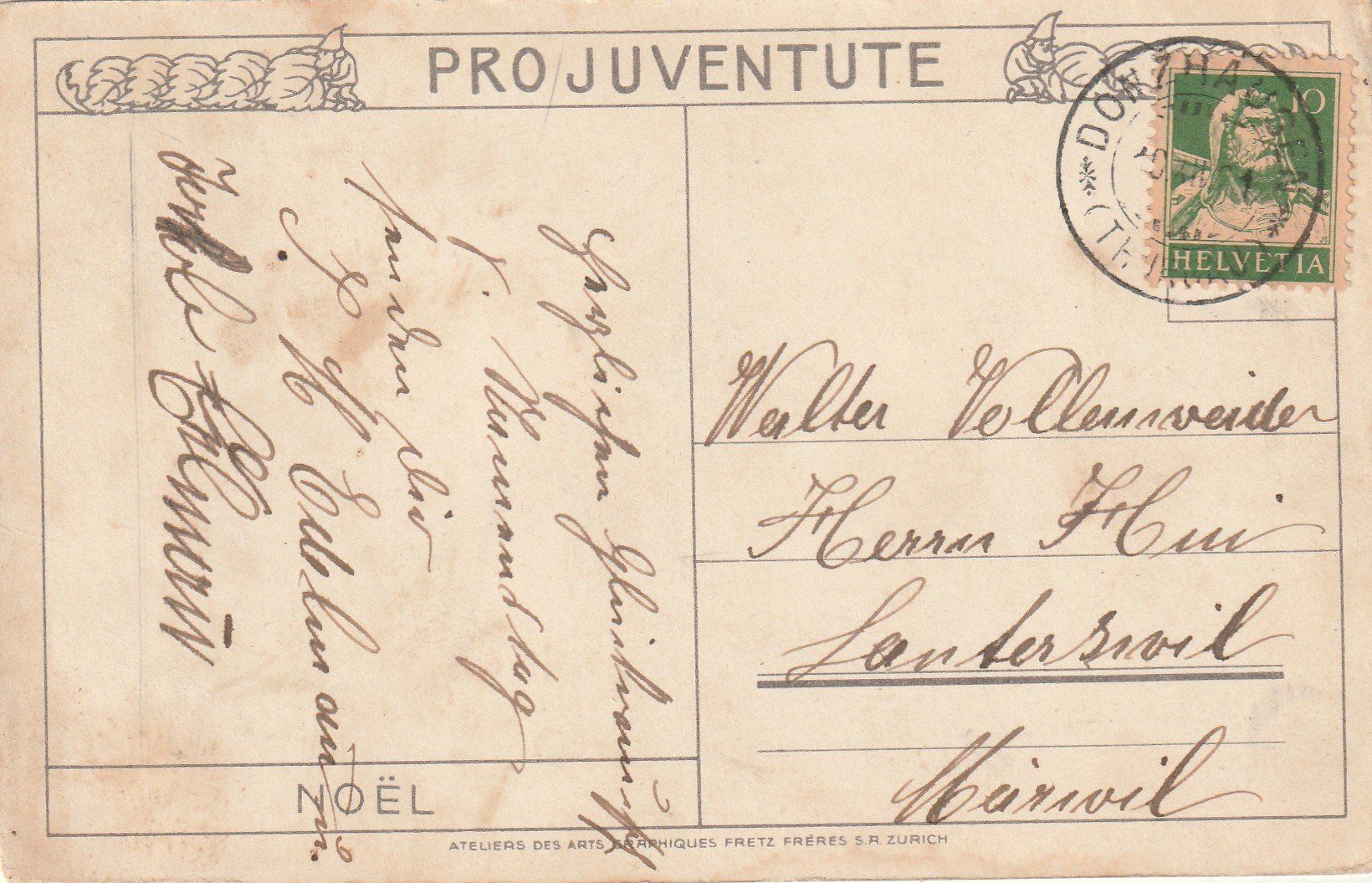 Cartes postales: Weihnachten von E. Kreidolf – D'occasion à Rorschacherberg par fratovi2 1