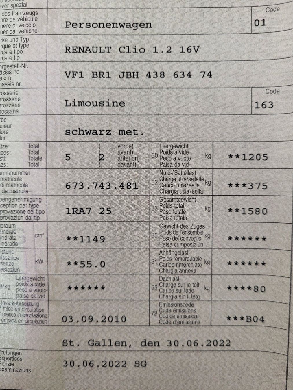 Renault Autos: Renault Clio 1.2 75PS Expression Handschalter (DD) – Gebraucht aus St. Gallen von CityAuktion 8