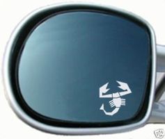 ABARTH Aufkleber Für Spiegel Top Angebot