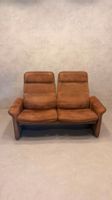 De Sede DS-50 2-Sitzer Ledersofa Designklassiker in cognac