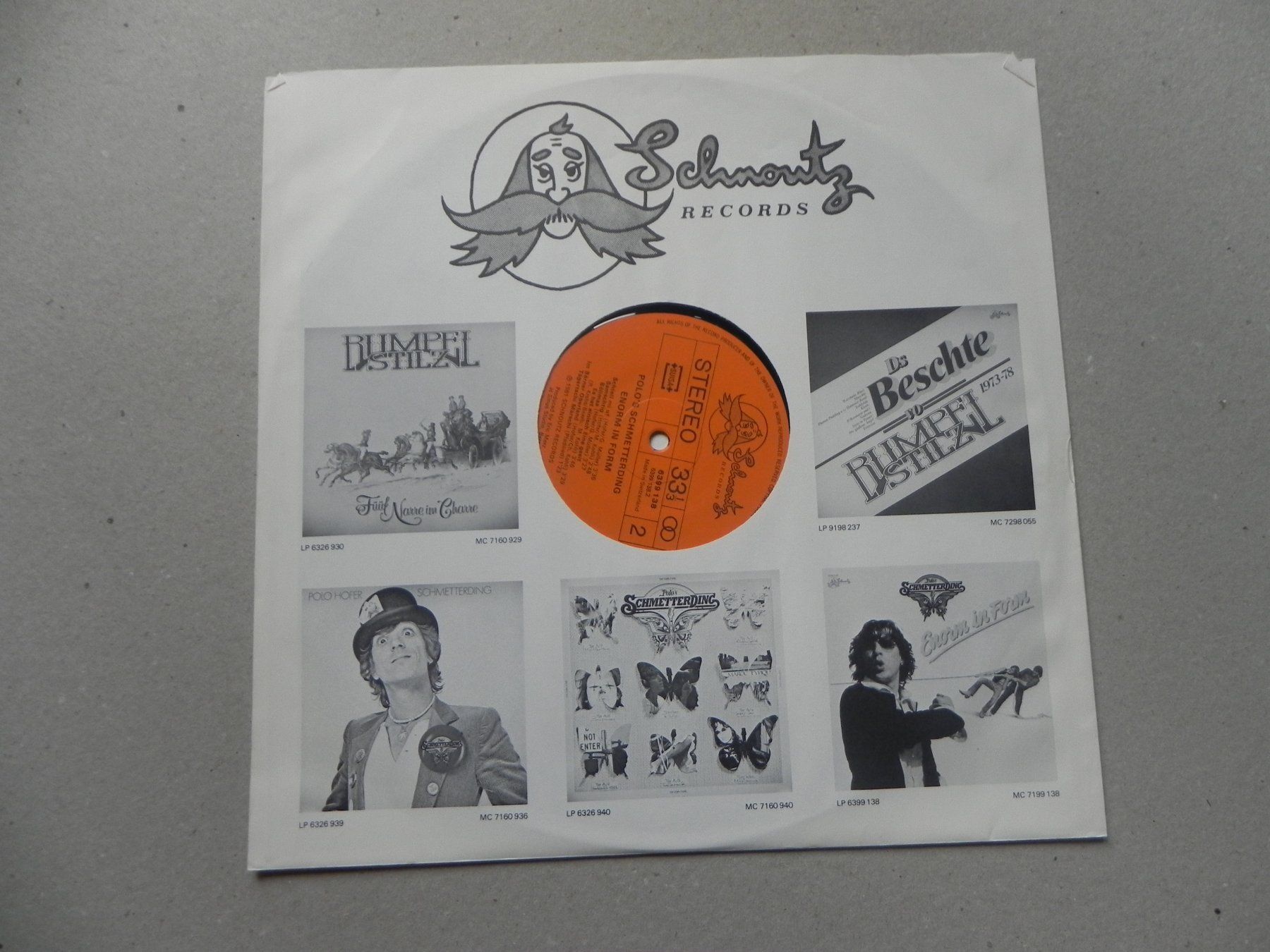 Dischi in vinile: LP CH Polo Hofer Schmetterding 1981 Enorm in Form – Usato da Siebnen venduto da krimsie 4