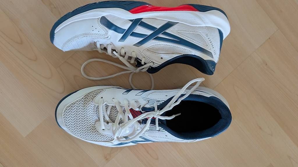 Scarpe da uomo: Hallenschuhe Asics Rocker 12 Gr.43.5 – Usato da Baar venduto da Foscolio 1