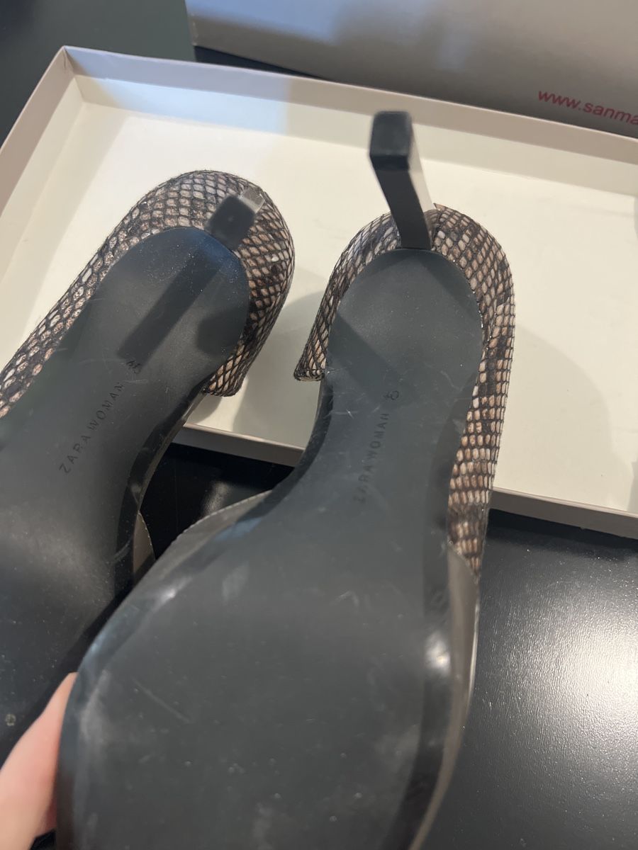 Zara Scarpe da donna: Escarpins serpent gris 40 – Nuovo e nell'imballaggio originale da Ropraz venduto da Angy.ruiz 3