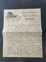 Litho Brief / Apotheke und Drogerie Robert Steiner Amriswil 