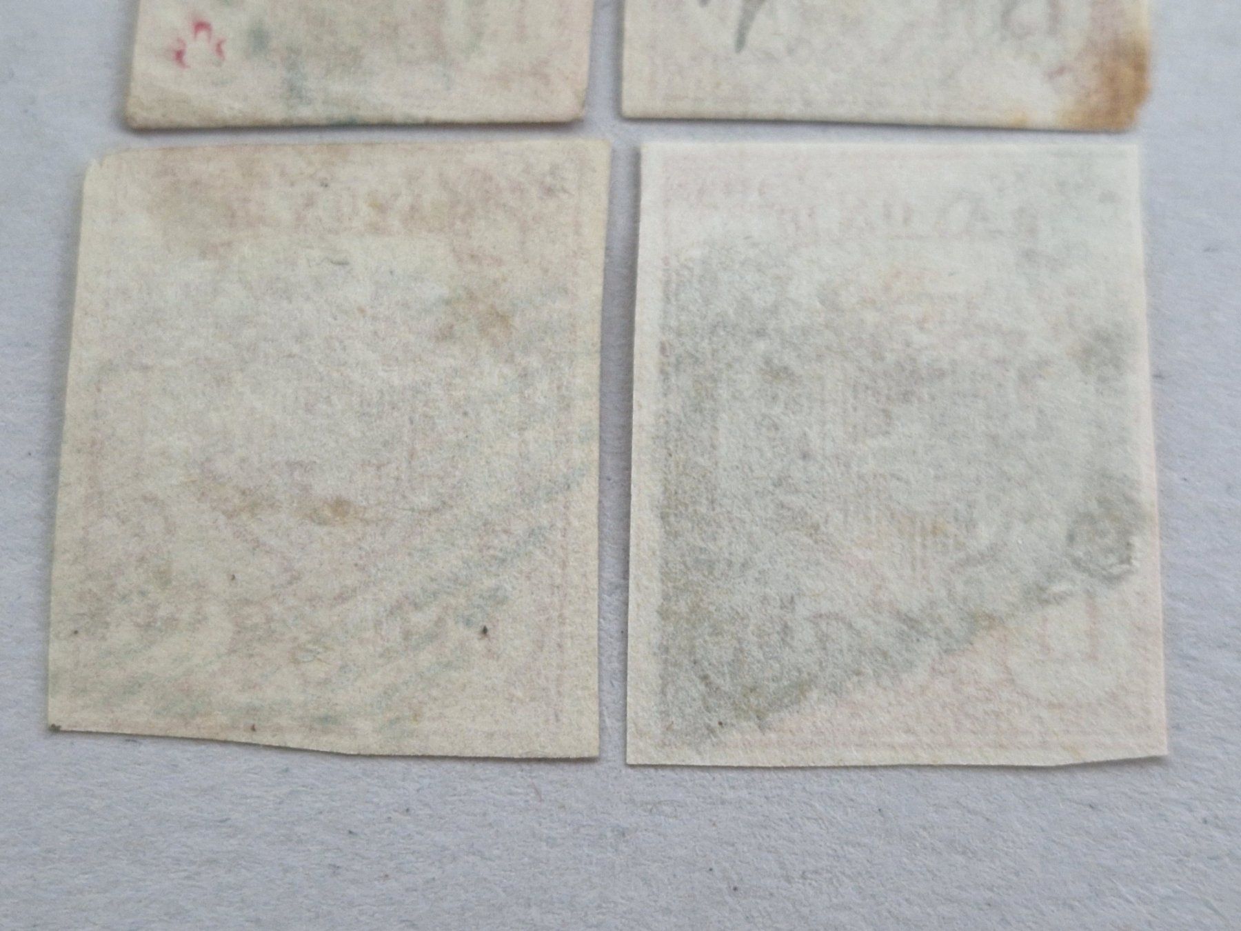 Alle Briefmarken: Rayon 20, 4 St., ab 1.- – Gebraucht aus Burgdorf von Glossy01 6