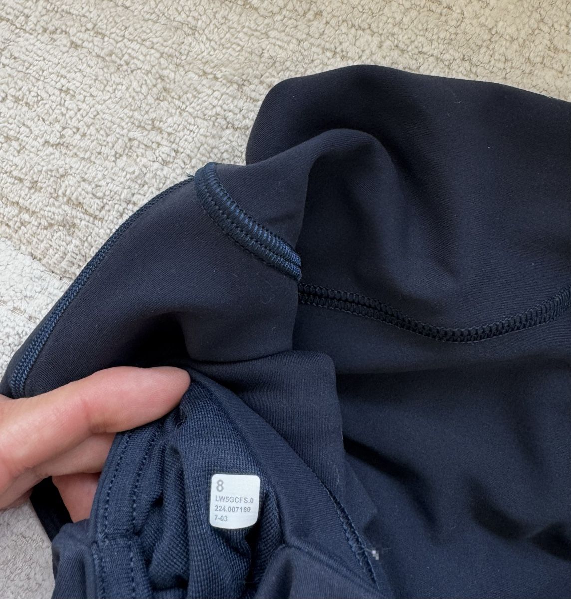 Lululemon Leggings: LULULEMON Wunder Train Leggings navy – Nuovo (secondo la descrizione) da Zürich venduto da di_archive 4
