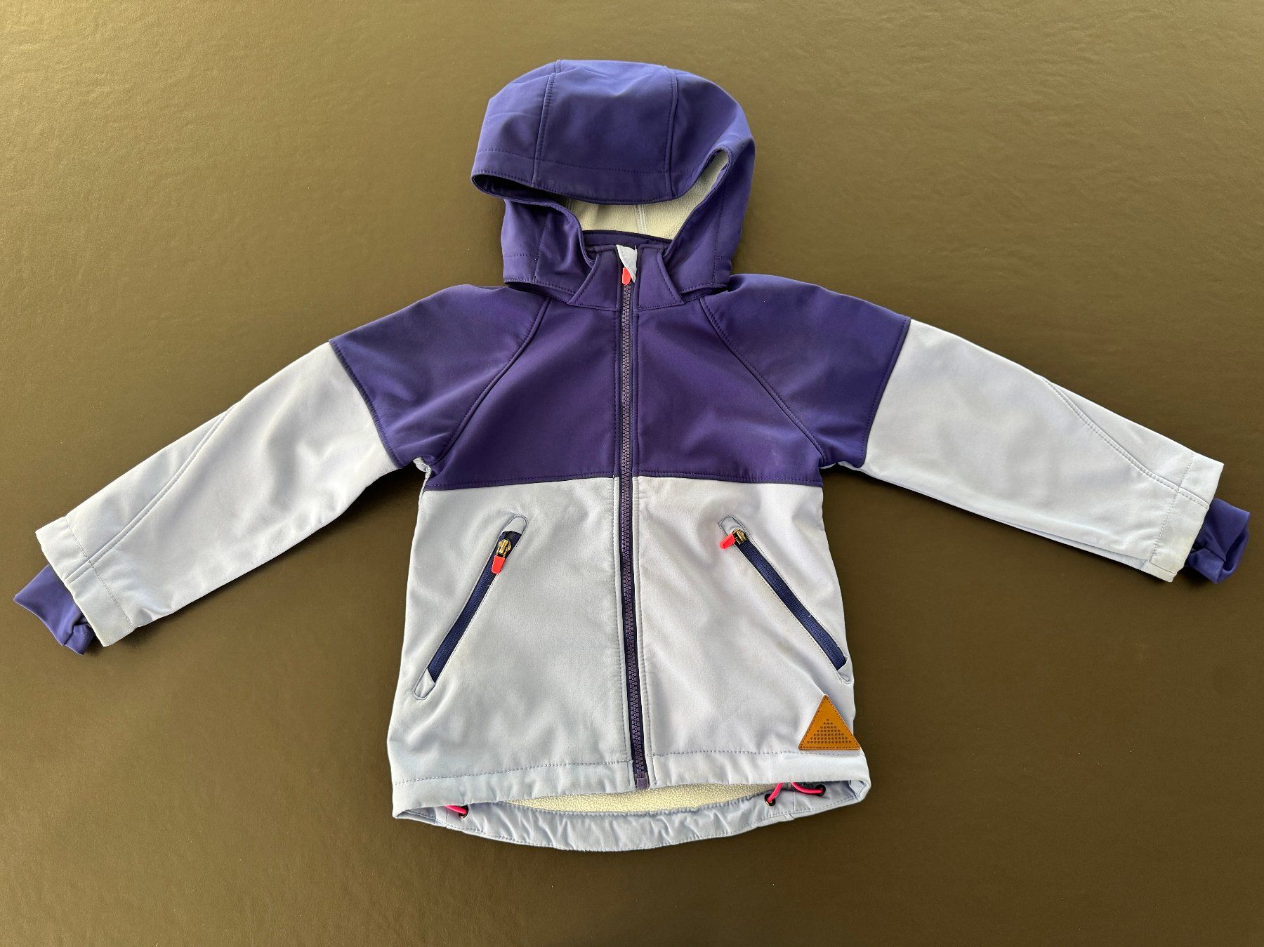 Ensembles coordonnés: Mädchen Regenjacke + Softshell/Fleece Jacke Gr. 110 – D'occasion à Zollikon par Krenapf 2