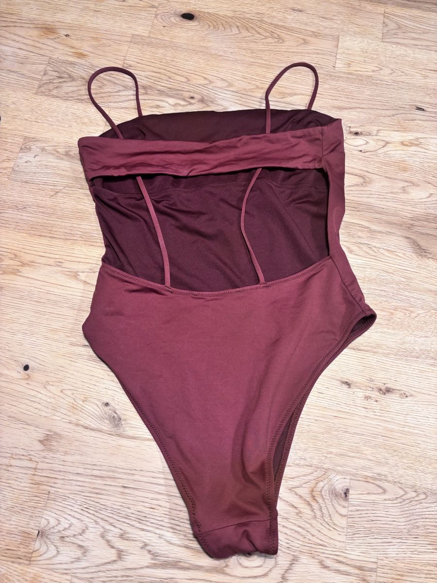 Costumi da bagno & Bikini: Badeanzug Rotbraun, Gr. S – Usato da Uitikon Waldegg venduto da RimBorn 1