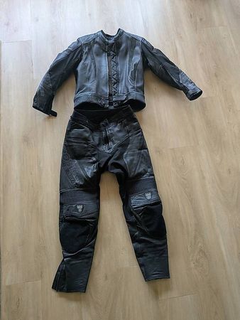 Damen Motorrad Lederkombi Probiker Gr. 42 zweiteilig