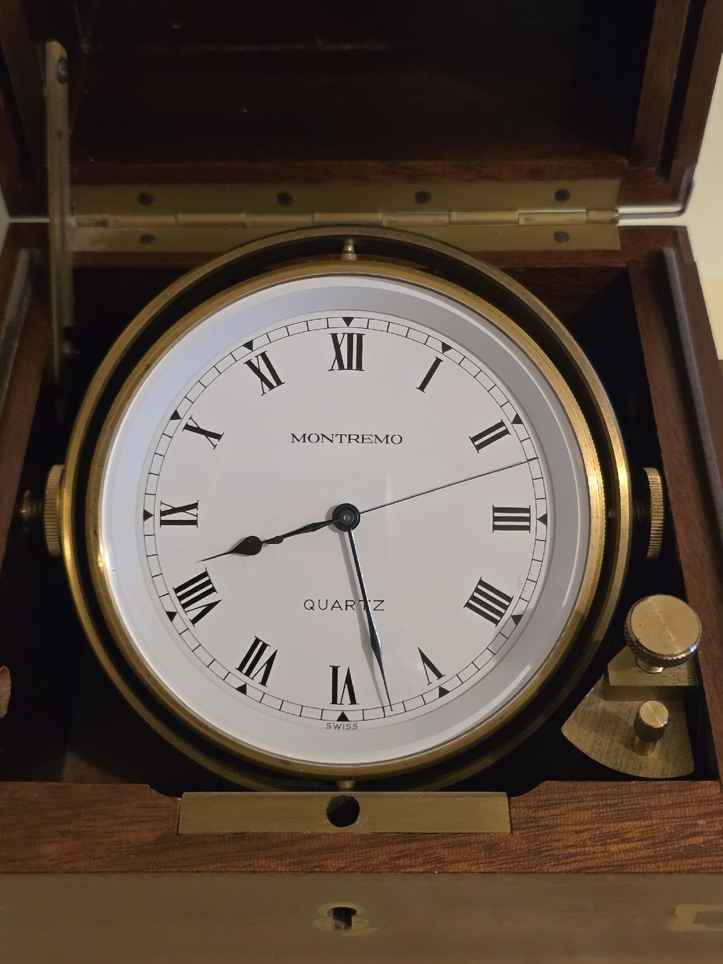 Orologi da terra & Orologi da parete: pendule de marine ..rare MONTREMO ! – Usato da Grand-Lancy venduto da Montre-Swiss 3