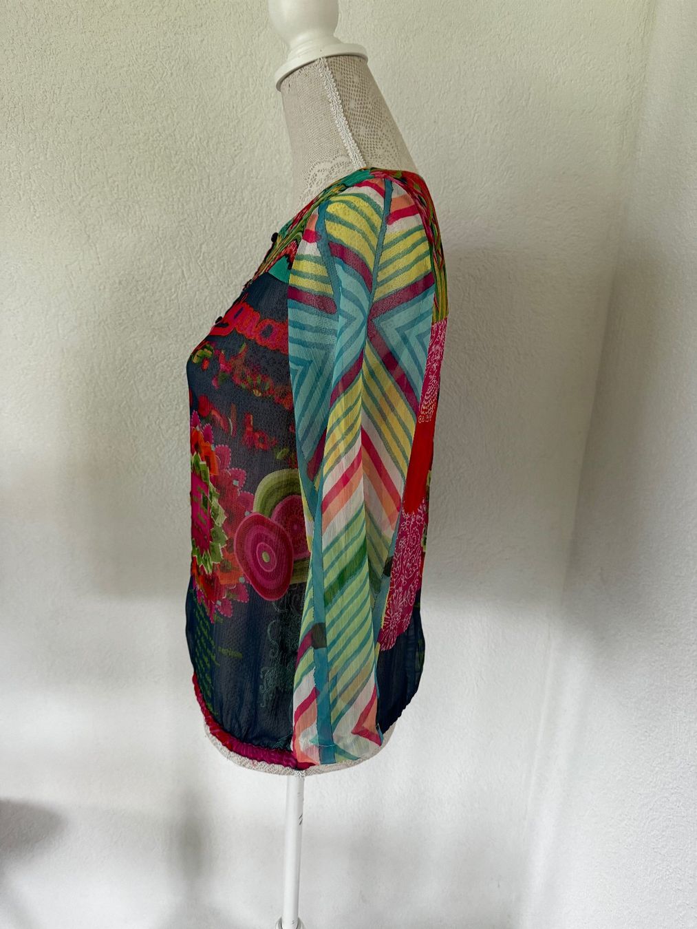 Desigual Blusen: Desigual Bluse Gr. M 40 Polyester – Gebraucht aus Kirchdorf AG von coco123 5