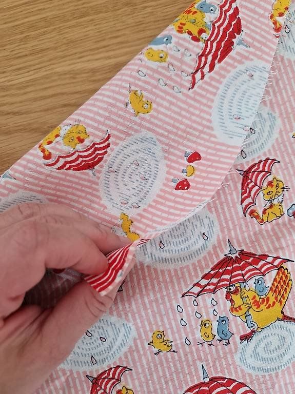 Stoffe: Vintage DDR Stoff Baumwolle rosa – Neu (gemäss Beschreibung) aus Erlinsbach SO von ULIKH 1