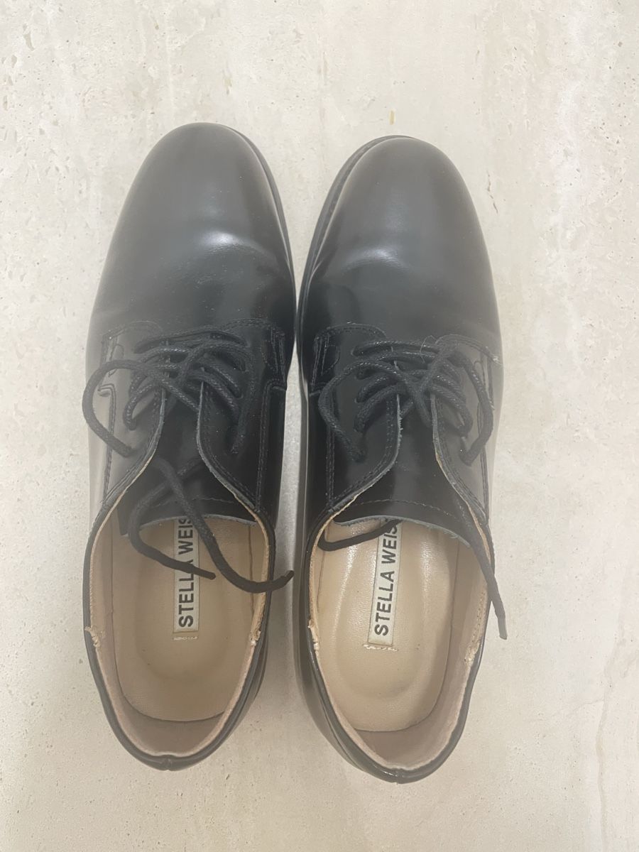 Damenschuhe: Lederschuhe 37 schwarz  – Gebraucht aus uster von 2017c 1