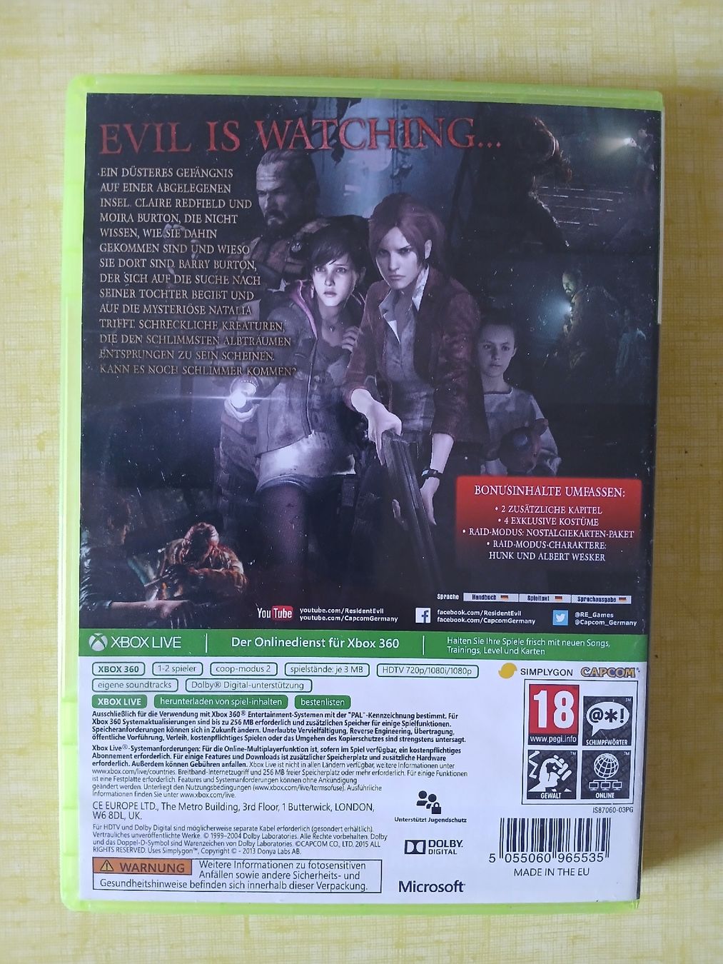 Giochi: Resident Evil 2 Revelations – Usato da bern venduto da Bern27 1
