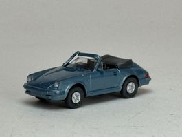 Wiking Porsche 911 Cabrio blaumetallic