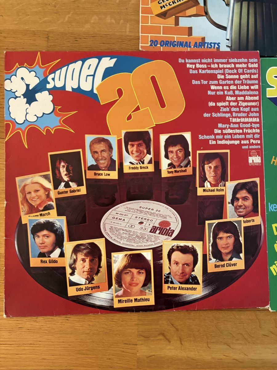 Dischi in vinile: SCHALLPLATTEN schlager 70er – Usato da Herzogenbuchsee venduto da warrior77 2