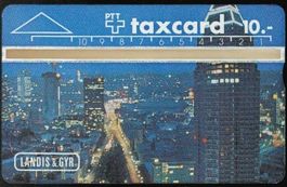 Taxcard 201L_23750 Messeturm Frankfurt 10 Fr. ungebraucht