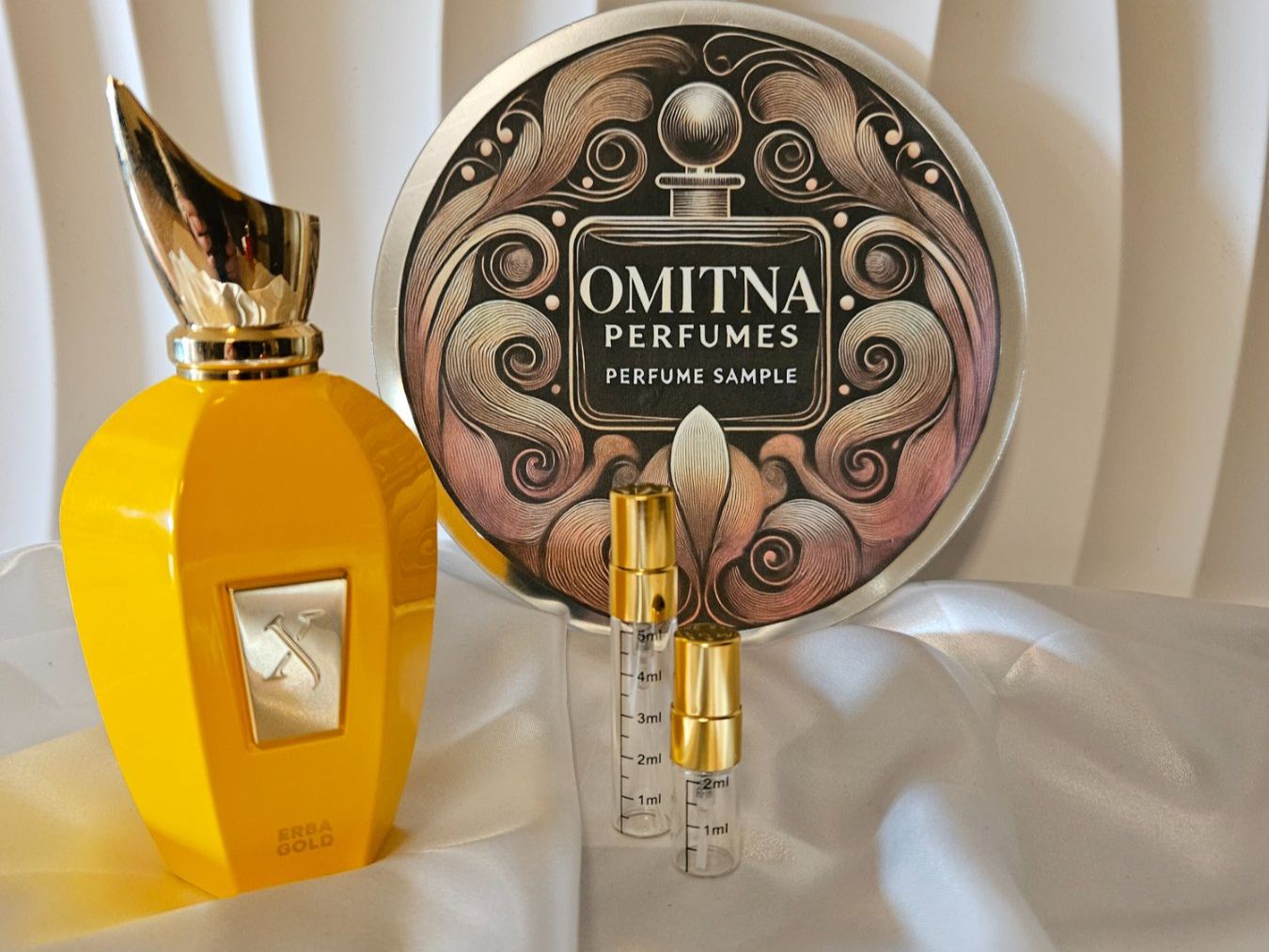 Xerjoff Parfum & Eau de Toilette: Erba Gold by Xerjoff 5ml Abfüllung – Gebraucht aus dübendorf von Omitna-Perfumes
