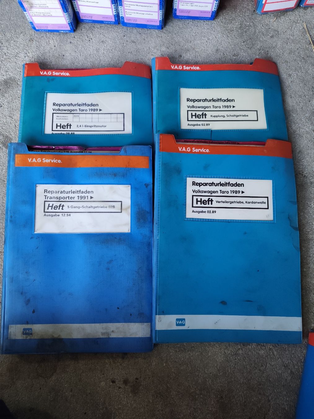 Libri: Werkstatthandbücher VW Taro 1989 – Usato da Rebstein venduto da andi322 3
