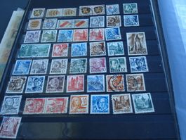 Lot alte Marken Deutschland um 1945, Baden, Württemberg...