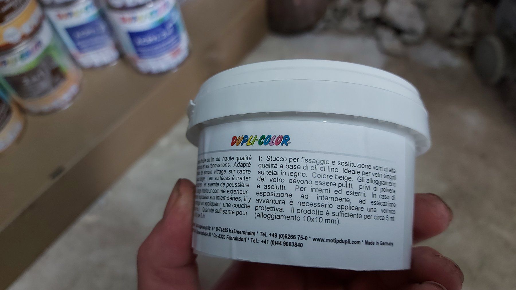 Fenster: DUPLI-COLOR Fensterkitt 500g – Neu (gemäss Beschreibung) aus Schönengrund von VwRacer01 3