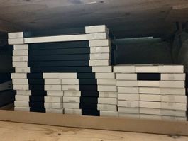 Bilderrahmen Holz mit echtem Glas A4 & A3