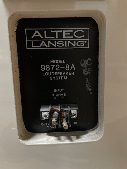 Casse acustiche: Lautsprecher Altec LANSING 9872-8A – Usato da Kehrsatz venduto da techpunk 2
