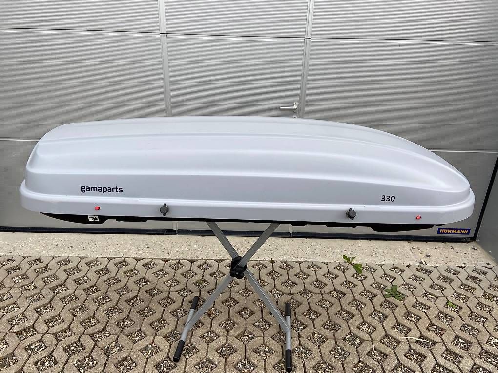 Dachboxen: Dachbox Gamaparts 330 mit oder ohne Thule Träger – Gebraucht aus Leuzigen von Doppelrad 1