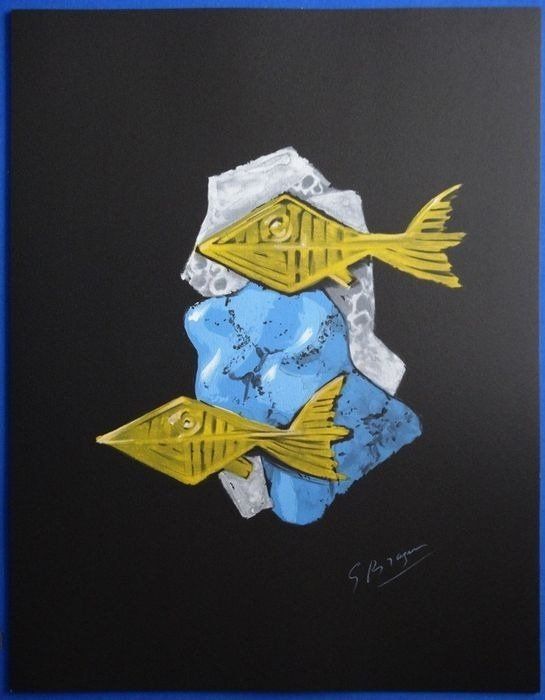 Grafiken & Lithographien: Georges Braque - Acheloos - Originallithographie. – Neu (gemäss Beschreibung) aus Ponte Tresa von 11GalleriaAlterEgo11 5