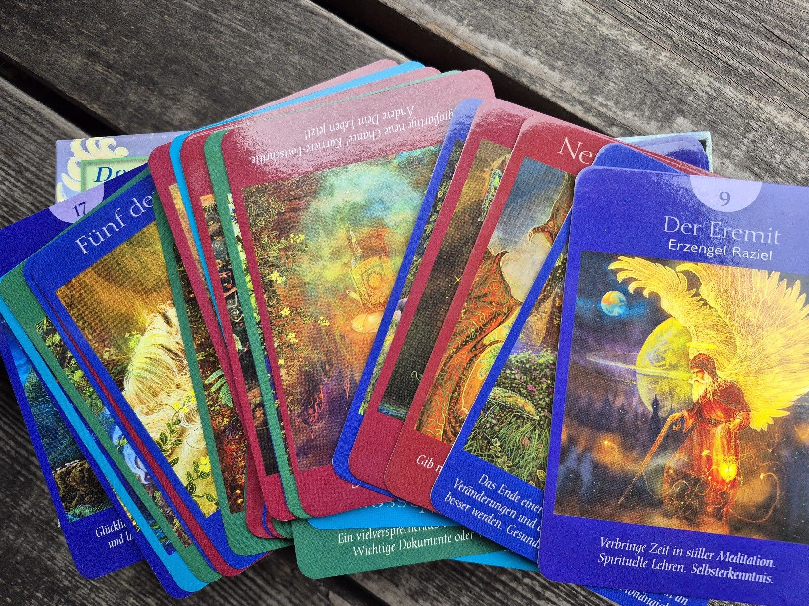 Karten: Doreen Virtue Das Engel-Tarot – Neu (gemäss Beschreibung) aus Holzhäusern ZG von ele_sfz9 2