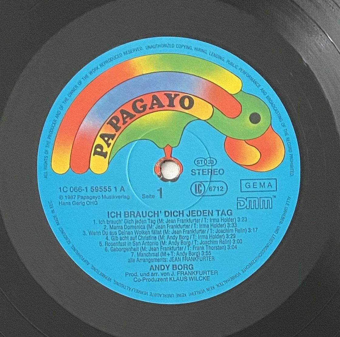 Dischi in vinile: Andy Borg, Ich brauch' Dich jeden Tag – Nuovo (secondo la descrizione) da Flums venduto da Empe1 2