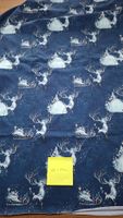Baumwolljersey Hirsch und Prinzessin