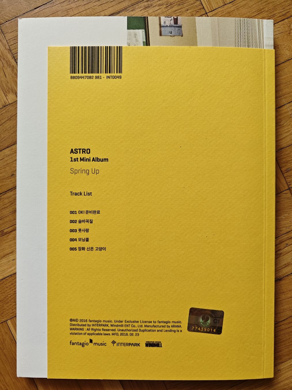 CD: ASTRO - Spring Up - 1st Mini Album - Kpop – Nuovo (secondo la descrizione) da Carouge GE venduto da Andelie 1