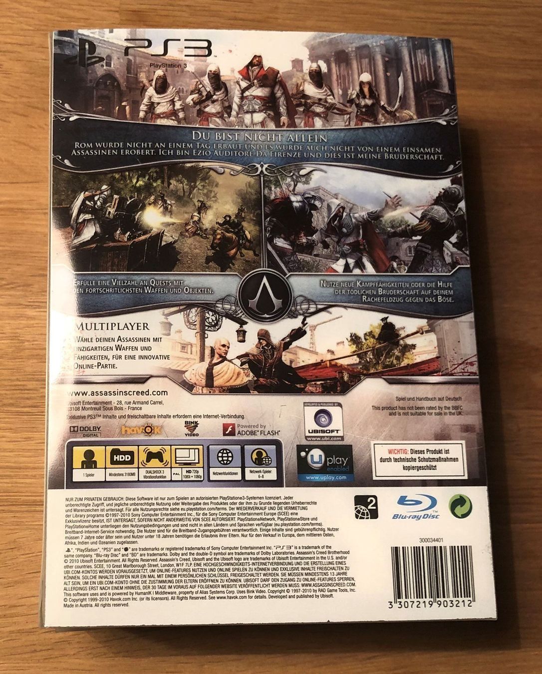 Sony Spiele: Assassins Creed Brotherhood – Gebraucht aus Kestenholz von Dickies09 1