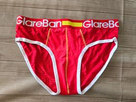 🆕️ Herren Sport-Briefs / Slip - XL - Rot / Weiss