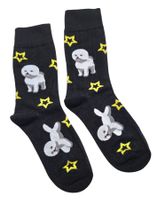 Socken Hunde / Dogs / Pudel / Welpen / Sterne / Stars