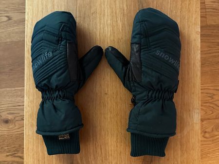 Snowlife Damen Fäustlinge, Gr. S, grün, neuwertig!